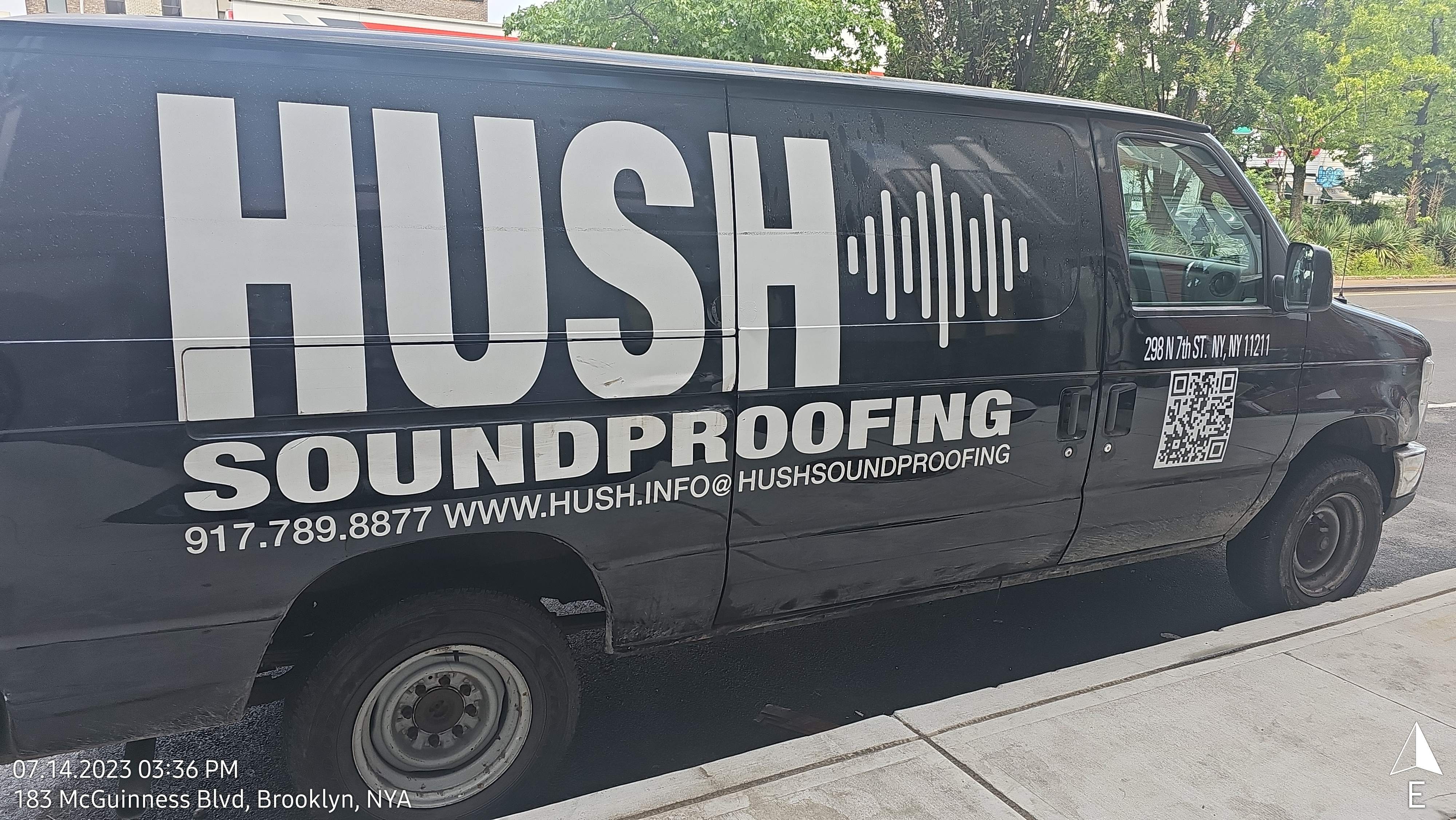 Hush Sound Proofing logo