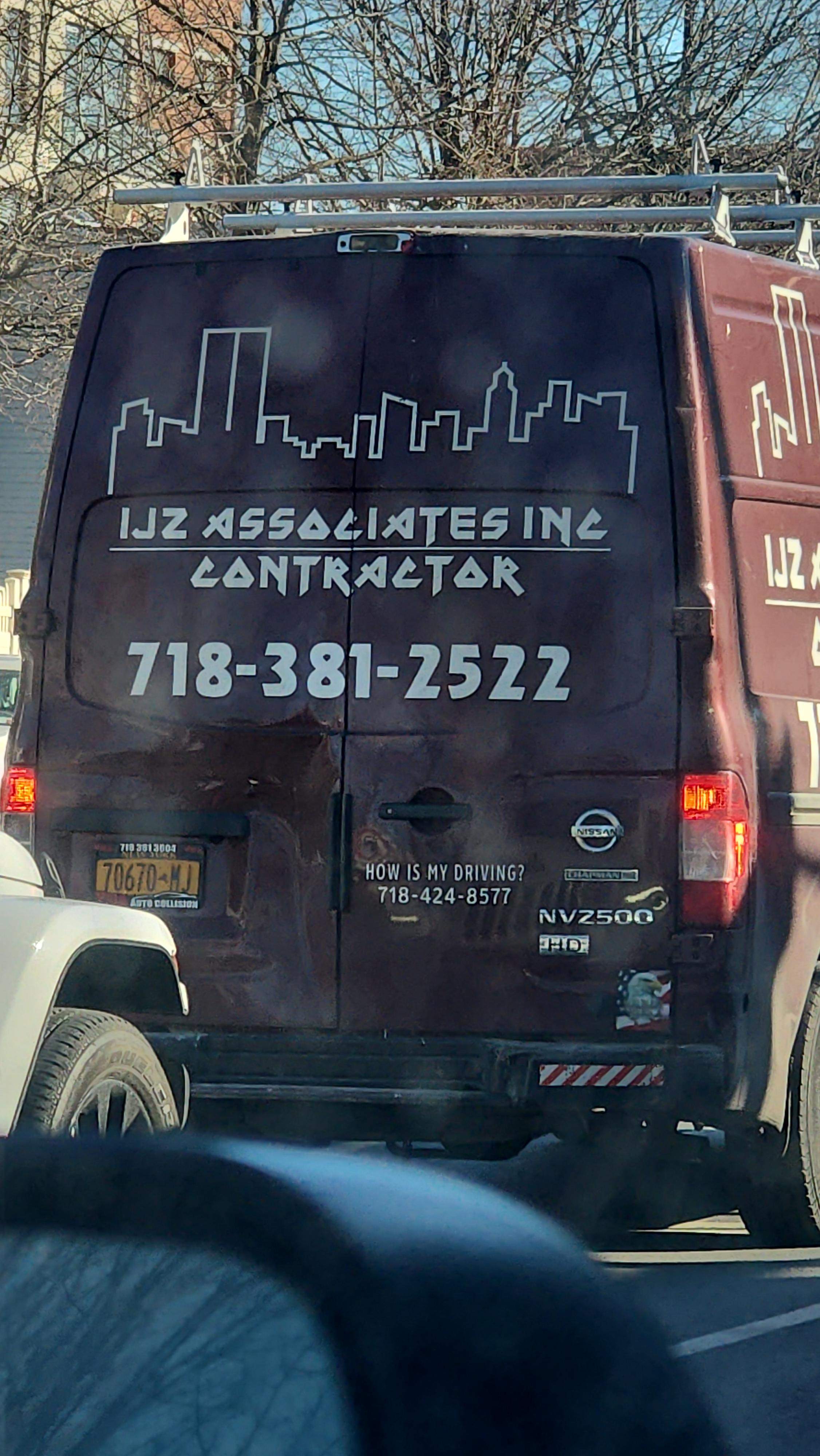 IJZ Assocaiates Inc Contractor logo