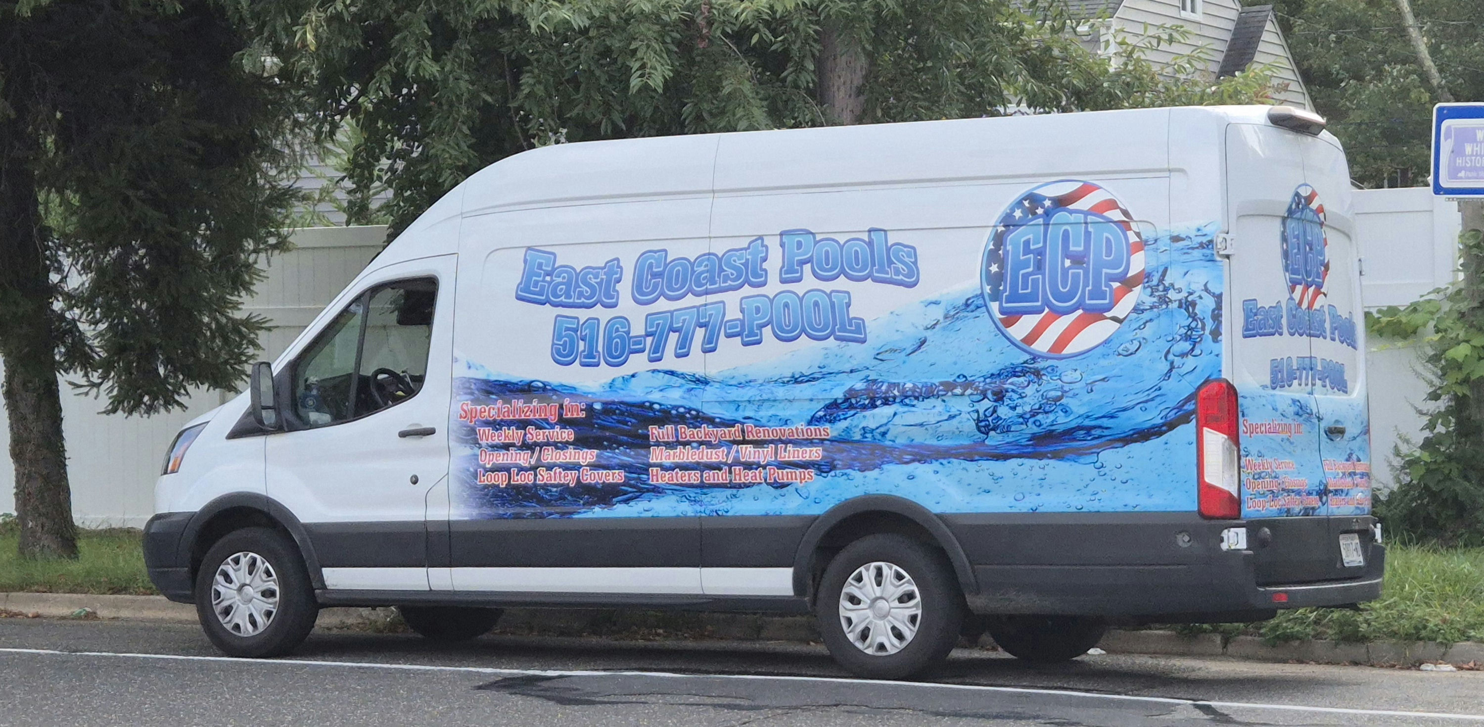 East Coast Pools logo