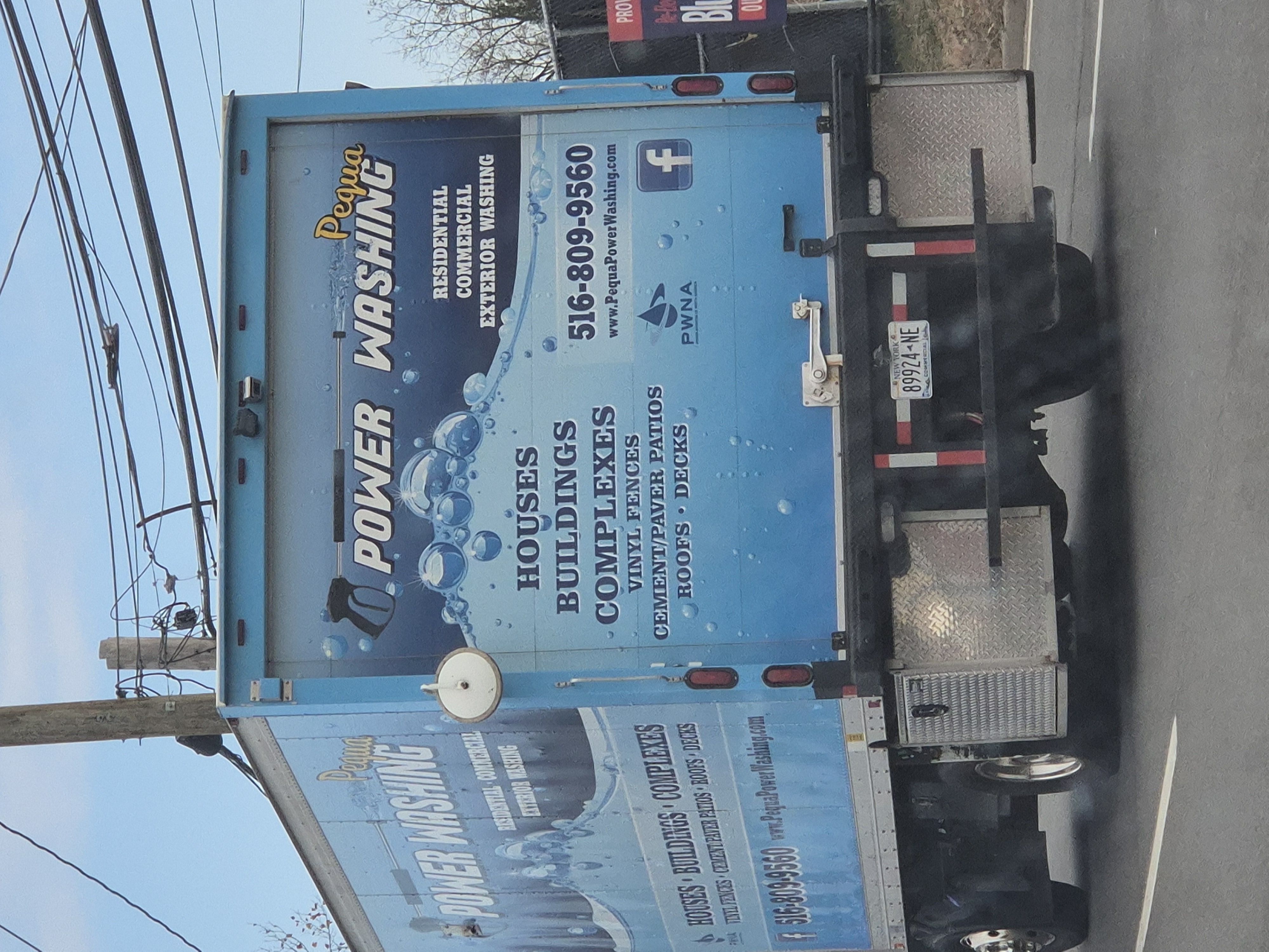 Pequa Power Washing logo